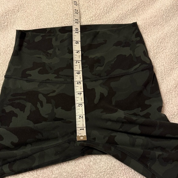 Lululemon Align Pant Full Length Incognito Camo Multi Gator Green Leggings - Picture 7 of 14